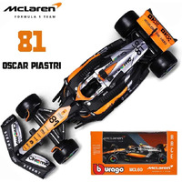 Bburago 2023 F1 McLaren MCL60 #81 OSCAR PIASTRI Scale 1:43 Diecast 38087P