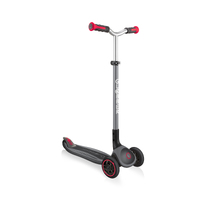 Globber Master Three Wheeled Scooter - Black/Red 660-120