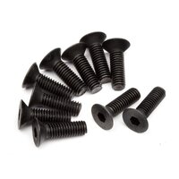 HPI Flat Head Screw M3x10mm(Hex Socket/10pcs) [Z083]