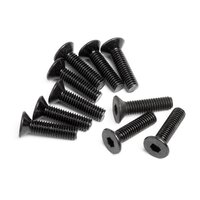 HPI Flat Head Screw M3x12mm (Hex Socket/10pcs) [Z084]