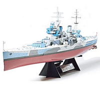 Tamiya British Battleship King George V 1:350 Scale Model Kit 78010