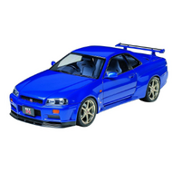 Tamiya 1999 Nissan Skyline GT-R V Spec R34 1:24 Scale Model Kit 24210