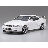 Tamiya Nissan Skyline GT-R V-Spec II (R34) 1:24 Scale Model Kit 24258