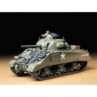 Tamiya U.S. Medium Tank M4 Sherman (Early Production) 1:35 Scale Model Kit 35190