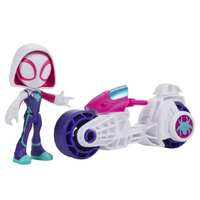 Hasbro Marvel Spidey and His Amazing Friends Ghost-Spider Motorcycle F6777