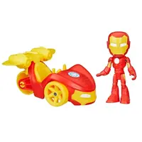 Hasbro Marvel Spidey Amazing Friends Iron Man & Iron Racer F6776