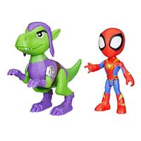 Marvel Spidey and His Amazing Friends Dino-Webs, Spidey and Goblin Raptor F9478