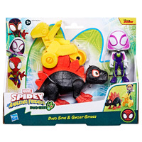 Marvel Spidey Amazing Friends Dino Spin and Ghost Spider F9482