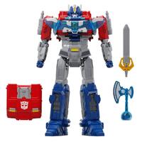 Transformers One Power Flip Optimus Prime (Orion Pax) Action Figure 10” Interactive Robot Toy F9209