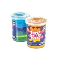 Triple Glitter Putty Assorted One Supplied NV199