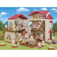 Sylvanian Families Red Roof Country Home with Secret Attic Playroom SF5708