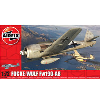 Airfix Model Kit Focke-Wulf Fw190-A8 1:72 Scale (Paint/Glue Not Included) A01020A