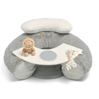 Mamas & Papas Welcome to the World Sit & Play Baby Floor Seat - Grey