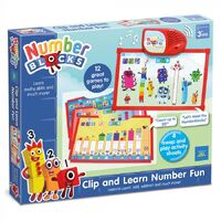 Number Blocks Clip and Learn Number Fun AN40
