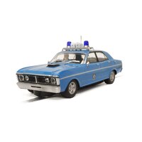 Scalextric Ford XY Falcon Police Car 1:32 Scale Slot Car C4532F