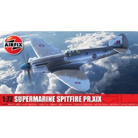 Airfix Supermarine Spitfire PR.XIX 1:72 Scale Model Kit A2017B