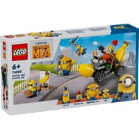 LEGO Despicable Me 4 Minions and Banana Car 75580