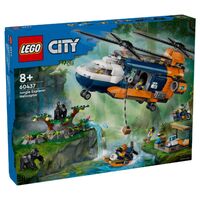 LEGO City Jungle Explorer Helicopter at Base Camp 60437