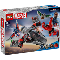 LEGO Marvel Captain America vs. Red Hulk Battle 76292