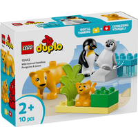 LEGO DUPLO Wild Animal Families: Penguins & Lions 10442