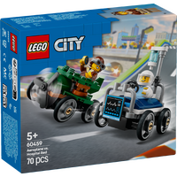 LEGO City Aeroplane vs. Hospital Bed Race Car Pack 60459