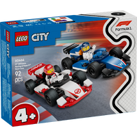 LEGO City F1 Williams Racing & Haas F1 Race Cars 60464