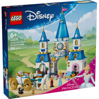 LEGO Disney Princess Cinderella's Castle & Horse Carriage 43275