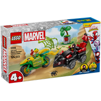 LEGO Marvel Spidey Spin and Electro Dinosaur Vehicle Chase 11198