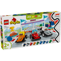 LEGO DUPLO F1 Team Race Cars & Drivers 10445