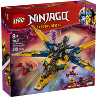 LEGO Ninjago Dragons Rising Ras and Arin's Super Storm Jet 71833