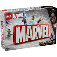 LEGO MARVEL Logo & Minifigures 76313