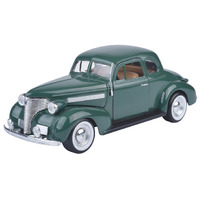 Motor Max Timeless Legends 1939 Chevrolet Coupe 1:24 Scale Diecast Vehicle