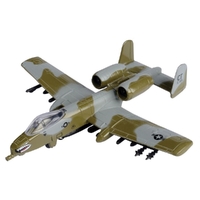 Motor Max Sky Wings 6" Diecast A-10A Thunderbolt II 77015