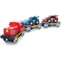 Hape Race Car Transporter 3735