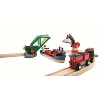 Brio World Cargo Harbour Set 16 Pieces 33061