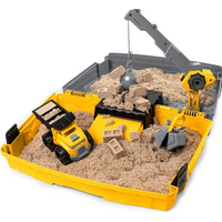 Kinetic Sand Construction Site Folding Sandbox Playset SM6055877