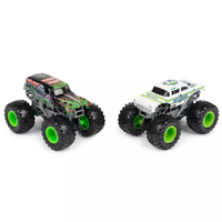 Monster Jam Grave Digger vs Avenger 1:64 Scale Diecast Toy Truck 2pk SM6064128