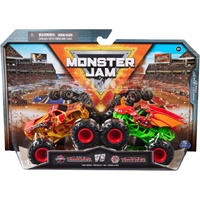 Monster Jam Bakugan Dragonoid vs. Bakugan Dragonoid 1:64 Scale Diecast Truck 2pk SM6064128