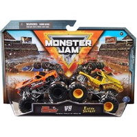 Monster Jam Bad Company vs. Earth Shaker 1:64 Scale Diecast Trucks 2pk SM6064128