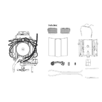 DDA LC/LJ Torana 253/308 V8 Engine 1:24 Scale Model Kit DDA624A