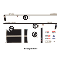 DDA 63E XW Bathurst Decal Kit & Accessory DDAAC015