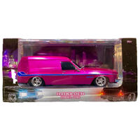 DDA Spectra Rides HJ Holden Panel Van 1:24 Scale Plastic with lights Magenta DDALU04