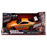 Fast & Furious R/C Brian's Toyota Supra (Orange) 1:10 Scale 30753