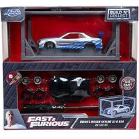 Fast & Furious Jada Brian's Nissan Skyline GT-R 1:55 Scale Diecast Model Kit 31288