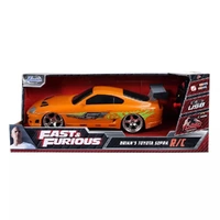 Fast & Furious R/C Brian's Toyota Supra (Orange) 1:16 Scale 97582