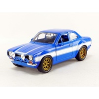 Fast & Furious Jada Brian's Ford Escort RS2000 MKI 1:24 Scale Diecast 99572