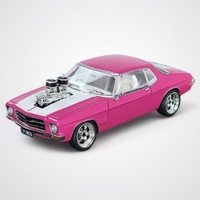 DDA 1973 Holden Monaro Blown HQ GTS 350 Pink/White 1:24 Scale Diecast Vehicle DDA207