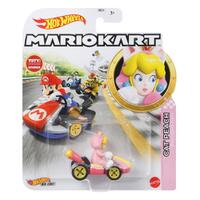 Hot Wheels Mario Kart Cat Peach Standard Kart GBG25