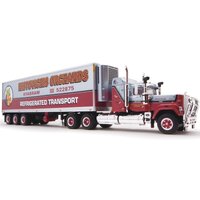 Highway Replicas Freight Semi - Refrigerated Prime Mover & Trailer 1:64 Scale Truck 12027