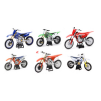 New Ray Lil'Xtreme Mini Licensed Dirt Bikes Scale 1:32 Assorted - Yamaha, Suzuki, Kawasaki and Honda 477Q; One Supplied